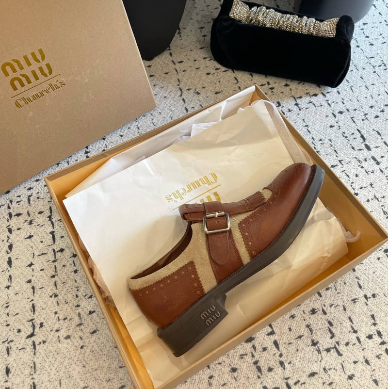 Miu Miu Leather Shoes